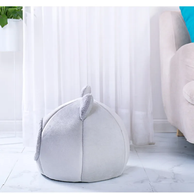 Удобная кровать для кошек Всесезонная универсальная глубокого сна маленьких