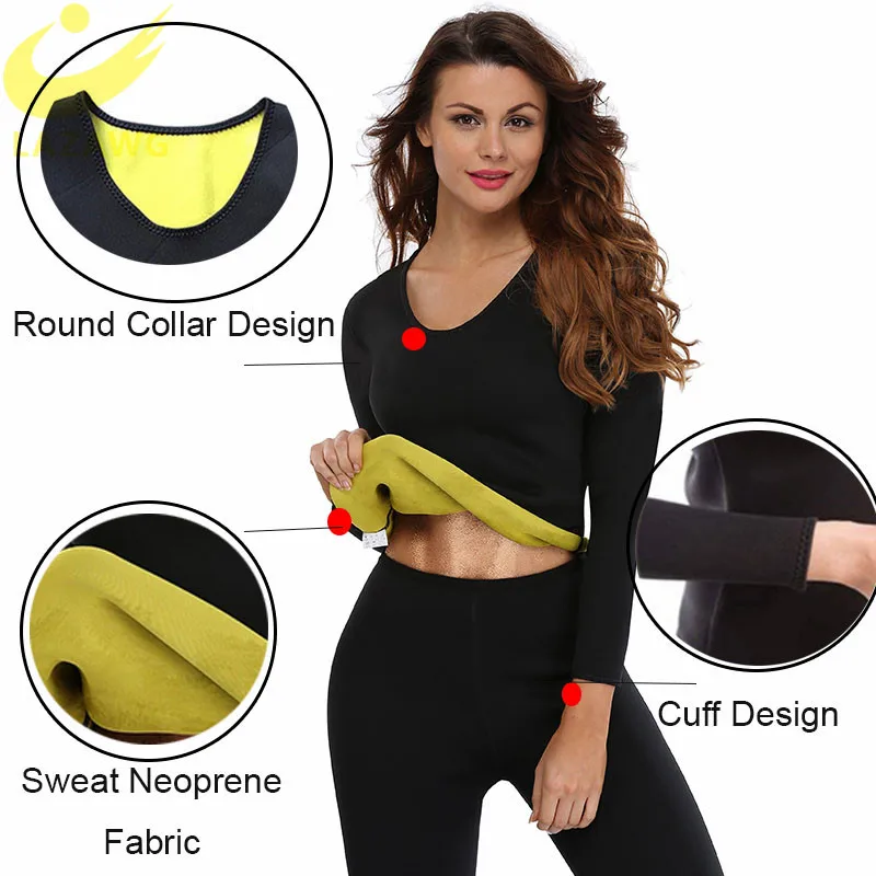 Женские утягивающие неопреновые Брюки для похудения с боковым карманом|Топы| |