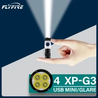 200000 lumens most powerful mini tactical led flashlight usb xpg3 led torch waterproof 18350 or 18650 battery rechargeable