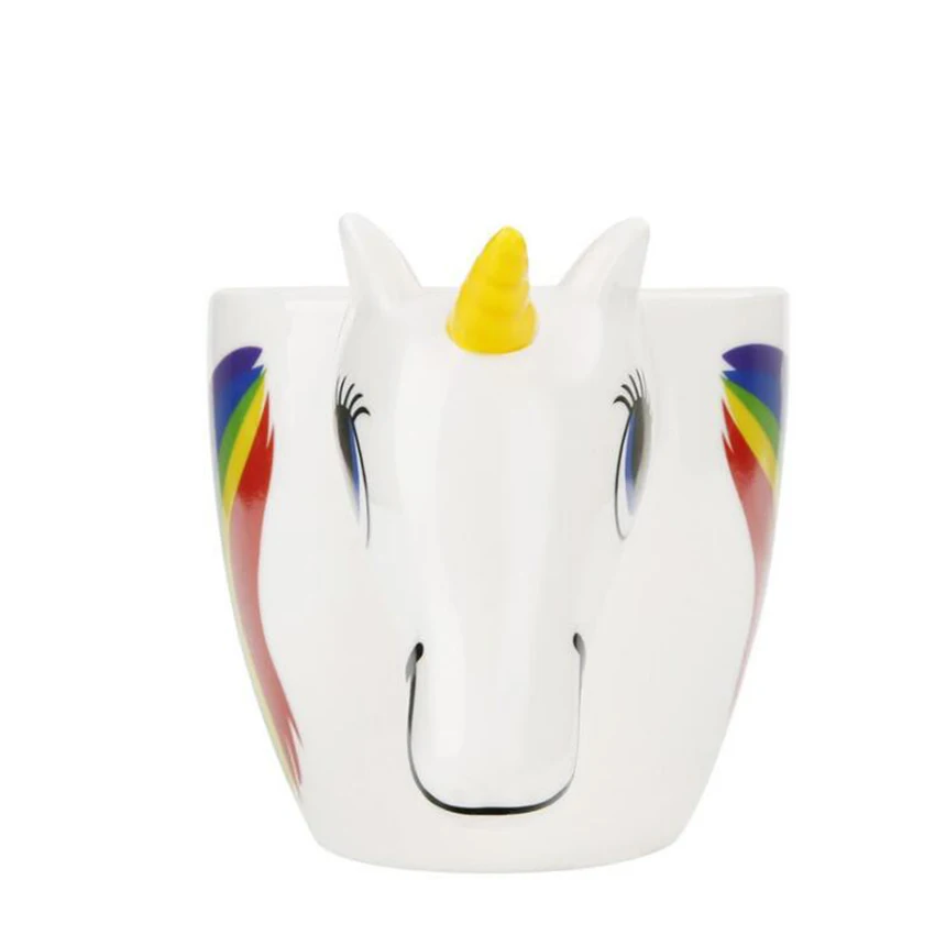 3D Керамика мультфильм Кофе чашка мультяшная кружка обесцвечивание чашки для