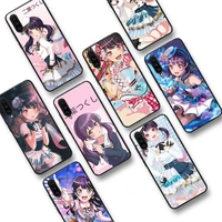 yinuoda futaba tsukushi bang dream anime phone case for xiaomi mi9 mi8 f1 9se 10 lite pro coque for note 2 mix max 3