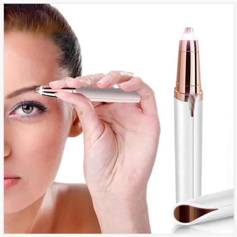 

Eyebrow Epilator Maquiagem Profissional Completa Trymer Do Brwi Eye Brow Trimmer For Rasoir Visage Femme Make Up Eye Brow Shaper
