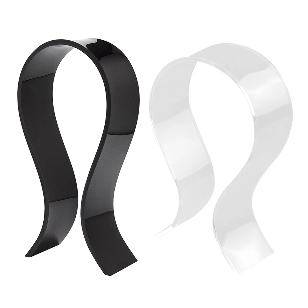 U образный акриловый выставочный стенд для наушников универсальный держатель