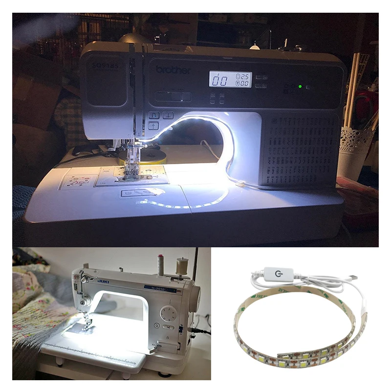 18 LED Super Bright Sewing Clothing Machine Led Light Strip USB Power Dimming Flexible Work Lamp for Sewing Machine Lighting