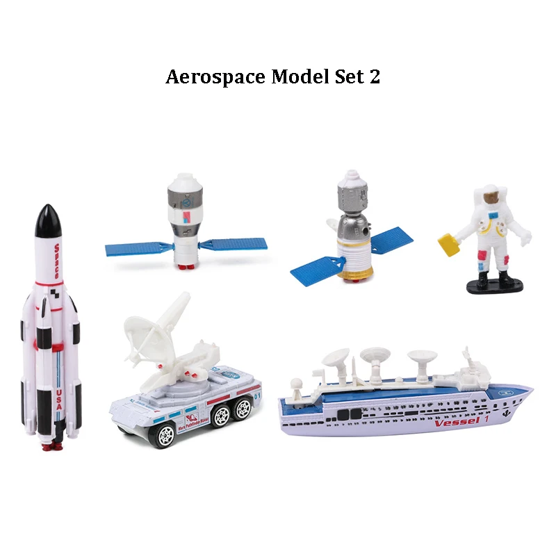 1:64 космическая модель игрушечный набор самолет ракета детский автомобиль
