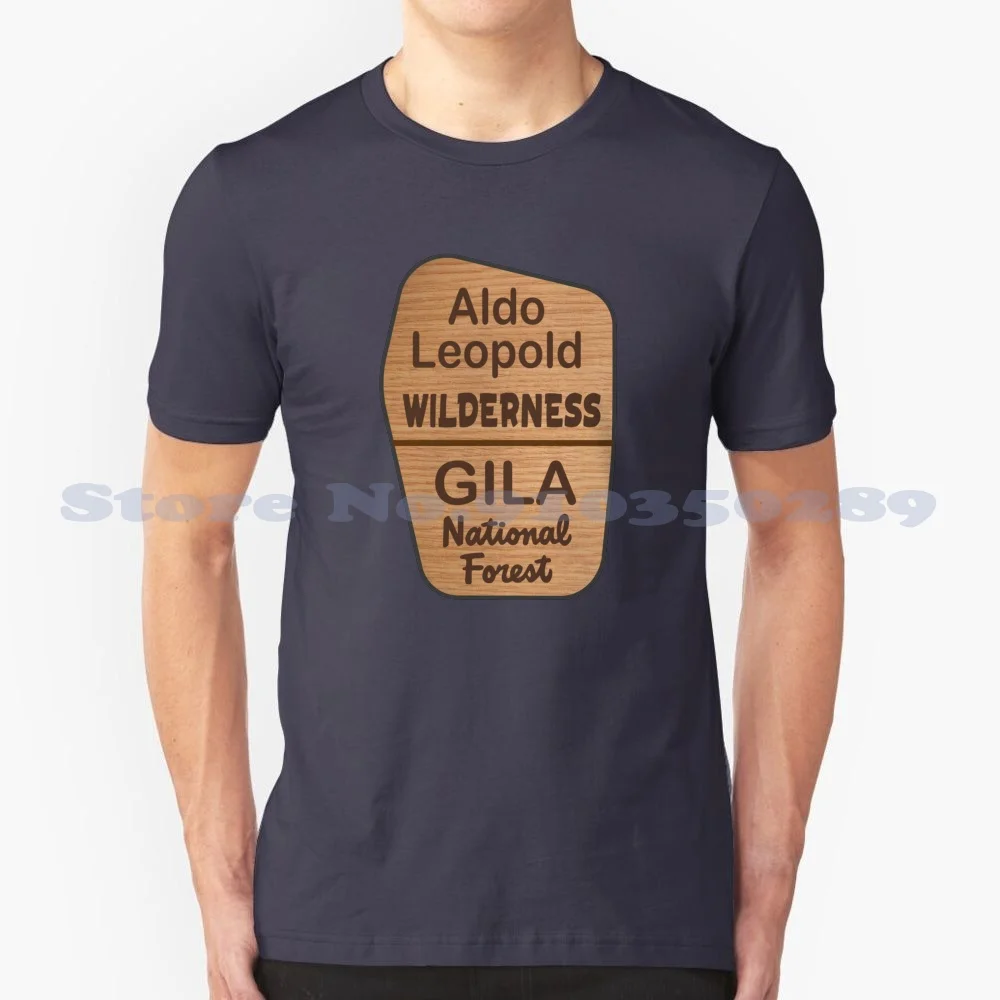 

Leopold Wilderness Gila National Forest Cool Design Trendy T-Shirt Tee Leopold Wilderness Gila National Forest New