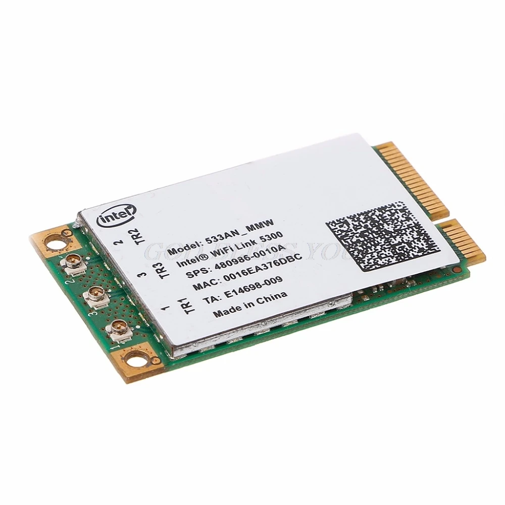 2 4 GHz & 5 0 5300 533AN_MMW беспроводной WLAN WiFi Mini PCIe Card 802.11n + 450Mbps модуль устройства Link Прямая