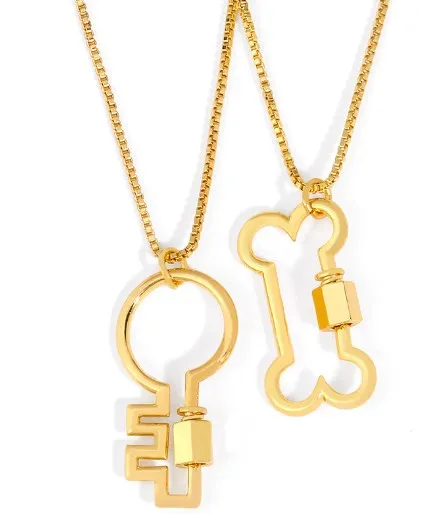 Цепочка чокер с кулоном gcg2 многоцветное ожерелье кубическим цирконием покрытое