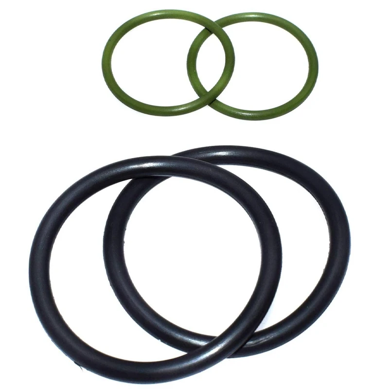 4 Pieces Automotive Solenoid Valve Type Seal Ring for BMW 11367560462 11367506178 11367546379 |