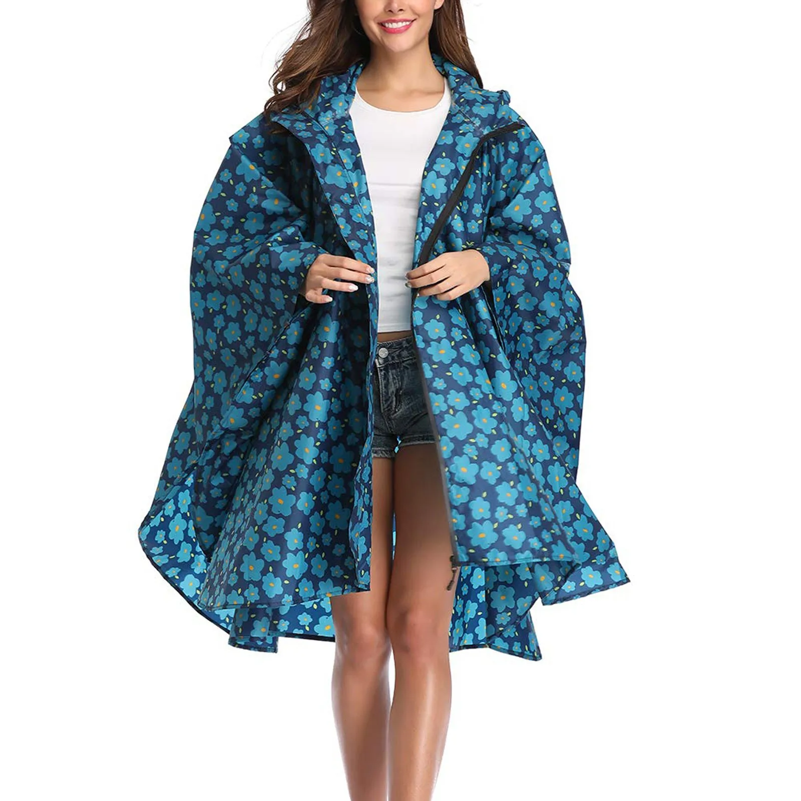 2020 Женская непродуваемая куртка Пляжная макси женская уличная толстовка с