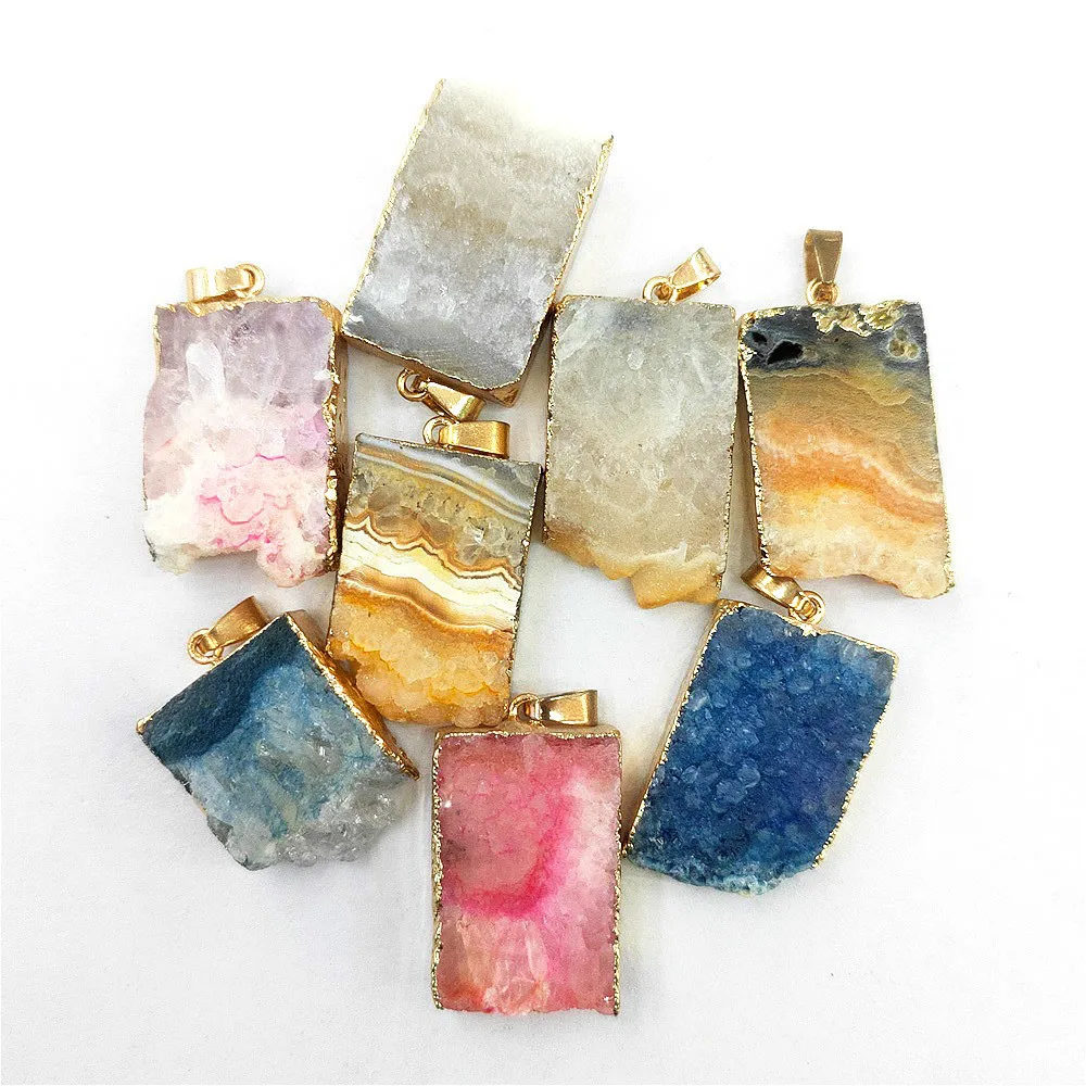 Подвеска в виде бутона из натурального камня 1 шт.|Подвески| |