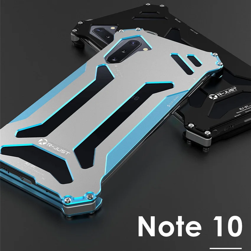 Классный металлический чехол для телефона Samsung Galaxy Note 10 Plus Обложка алюминиевый |