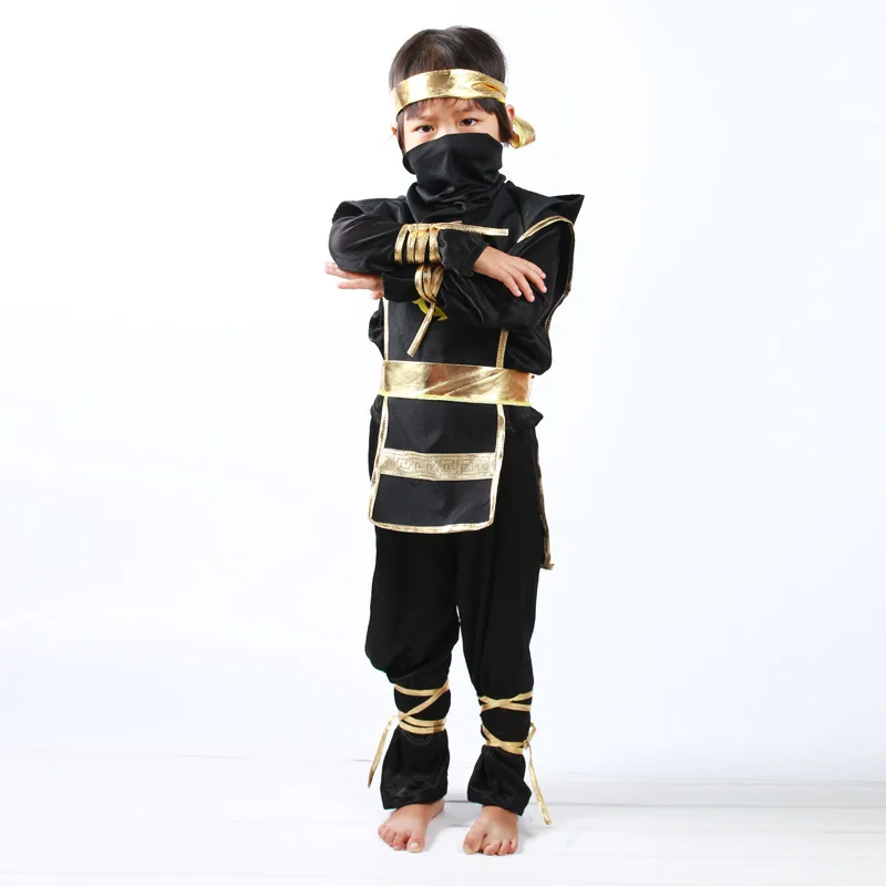 Kids Costumes Ninja Halloween Party Boys Warrior Stealth Children Cosplay Assassin Costume Children's Day For Gifts |