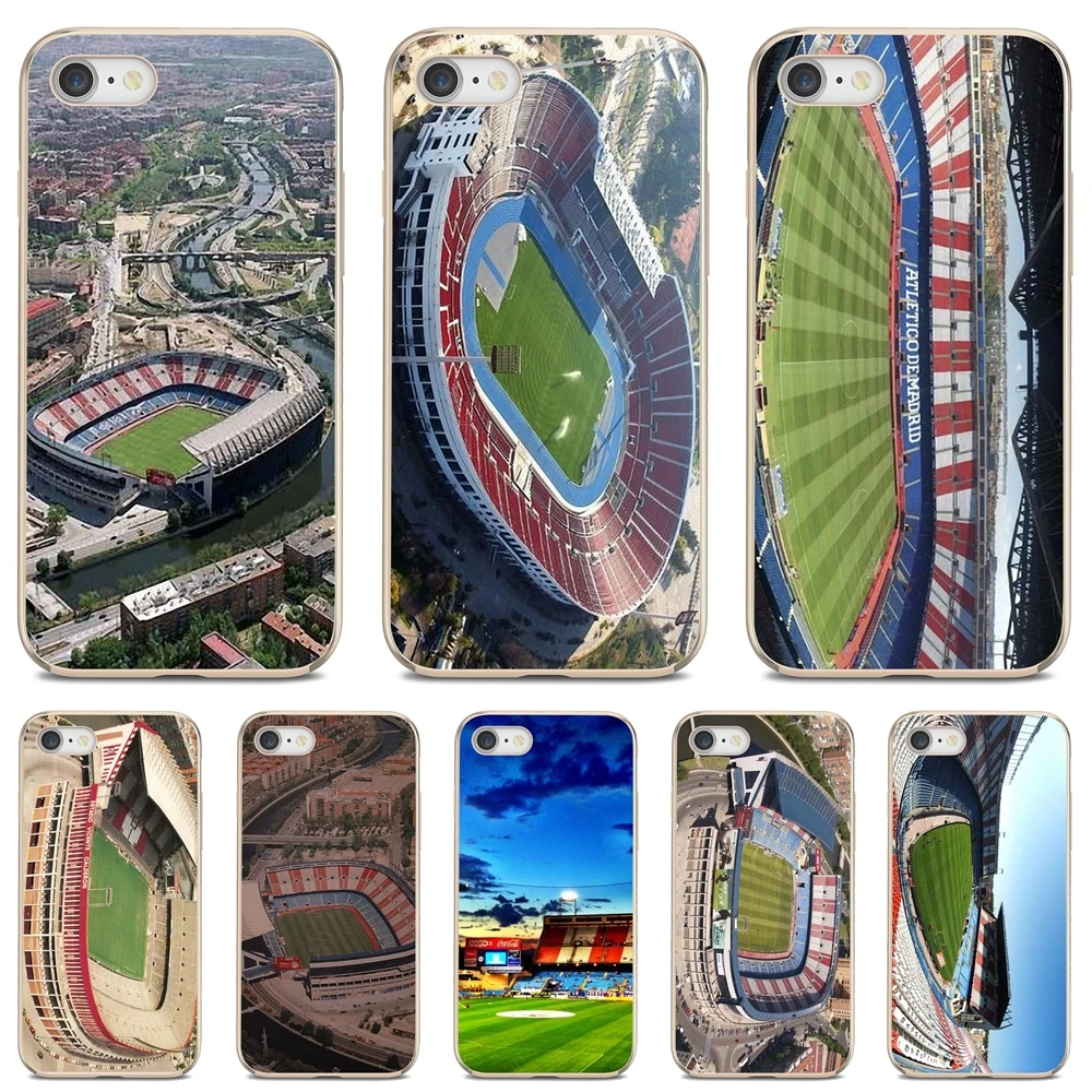 

Silicone Cover Bag Estadio Vicente Calderon Stadium For iPod iPhone 10 11 12 Pro Mini 4S 5S SE 5C 6 6S 7 8 X XR XS Plus Max 2020