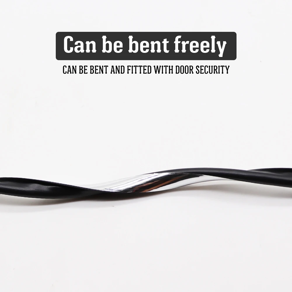 Защитная полоса для дверей автомобиля Противоударная углеродное