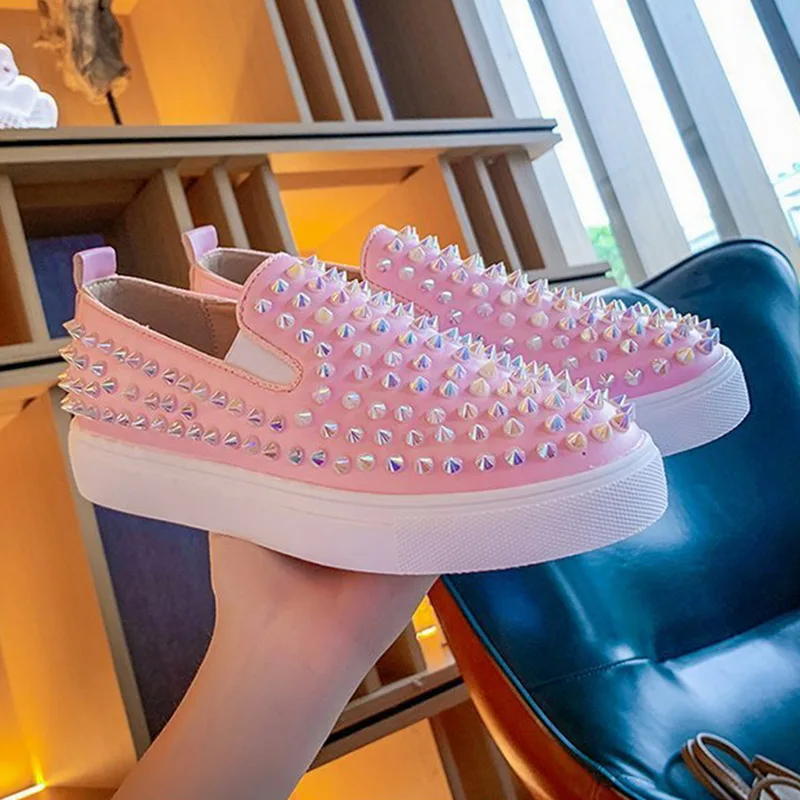 Новое поступление Женские повседневные кроссовки на плоской подошве с