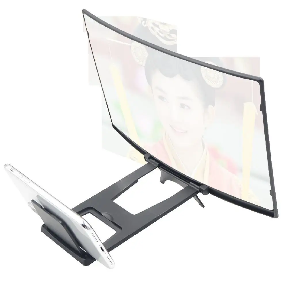 HobbyLane L6 12 дюймов изогнутый Экран лупа для телефона HD увеличитель видео фильмов