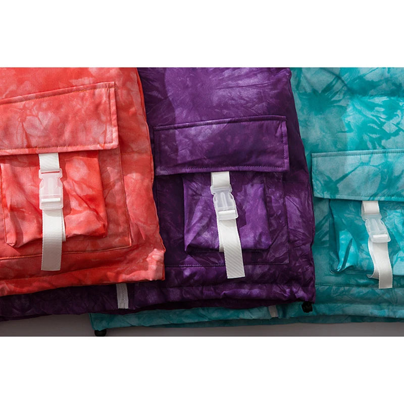 Мужская парка с ленточным карманом куртка Commander зимняя женская ветровка