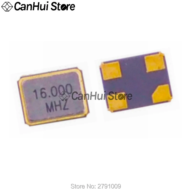 10 шт. SMD 3225 пассивный кварцевый генератор 8 м 11 0592 12 13 56 14 31838 М 16 20 22 1184 24 25 26 27 30 32 40 48