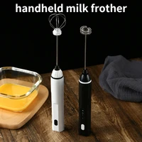 mini milk frother handheld milk foamer cream mixer blender egg whisk stirring usb charging coffee cake maker kitchen appliance