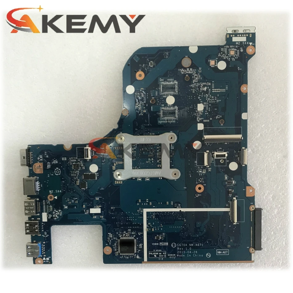 

CG70A NM-A671 For Lenovo G70-35 Laptop Motherboard CPU A4-6210 AMD UAM FRU 5B20K04310 5B20K04315 100% Test Ok