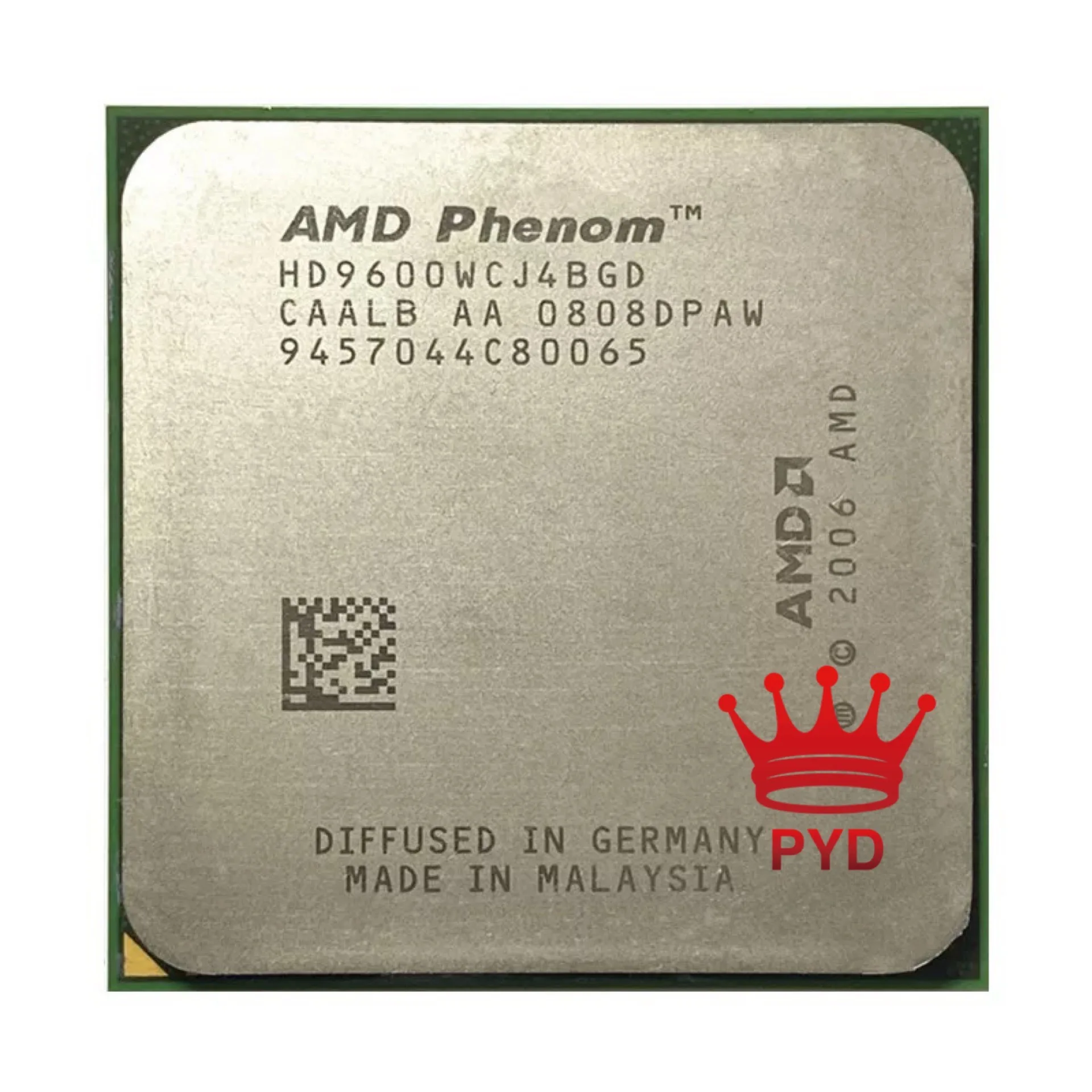 Четырехъядерный процессор AMD Phenom X4 9600 2 3 ГГц HD9600WCJ4BGD/HD960BWCJ4BGH/HD960ZWCJ4BGD Разъем AM2