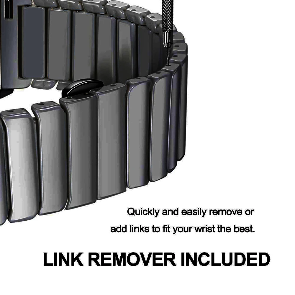 

For Galaxy Watch 3 Band 45mm 41mm Ceramic Strap for Samsung Active 2 Galaxy Watch 46mm Correa for Amazfit Bip Huawei Gt2e Bands