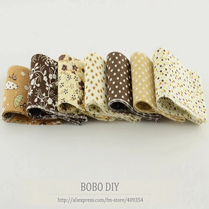 Новое поступление шт/партия 100% хлопок желе рулон кофе наборы стеганая ткань