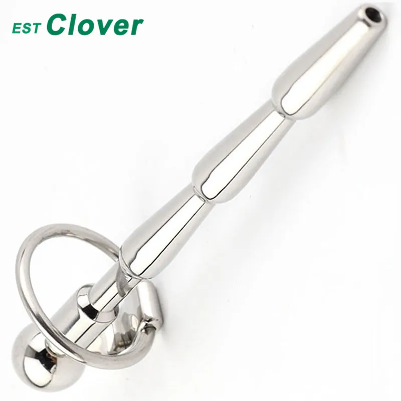 Нержавеющая сталь уретры Звук звучание расширитель члена Секс игрушки для Для