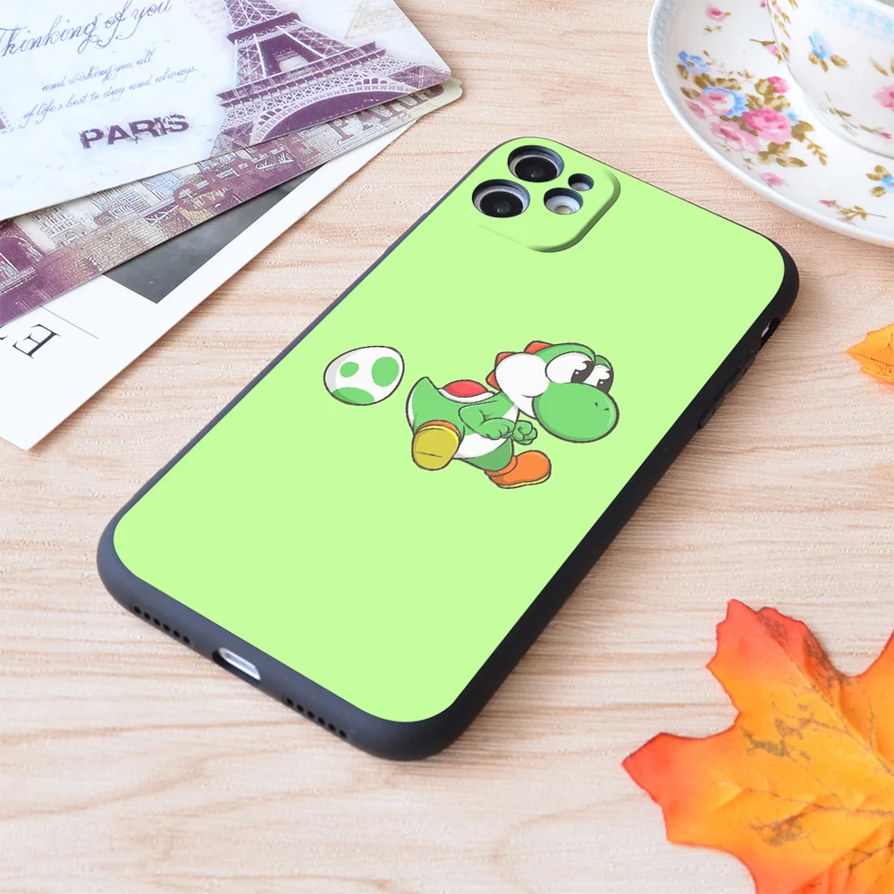 

Yoshi Print Soft Silicone Matt Case For Apple iPhone Case
