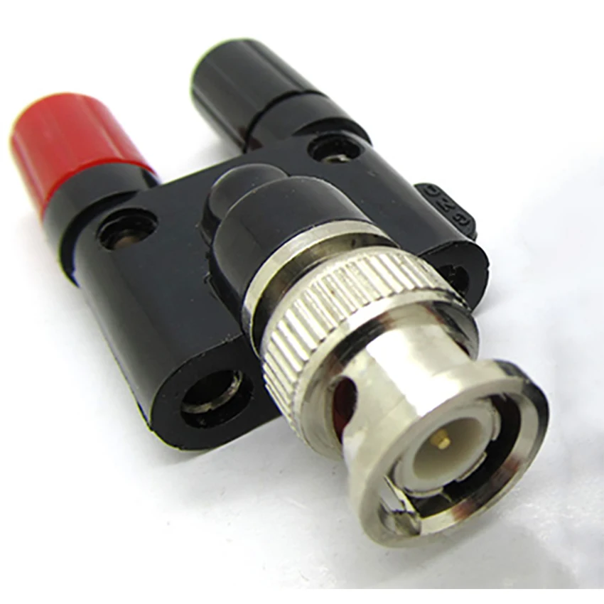 1 шт. BNC 4 мм Джек революции двойной ряд терминал вилка типа банан аудио динамик