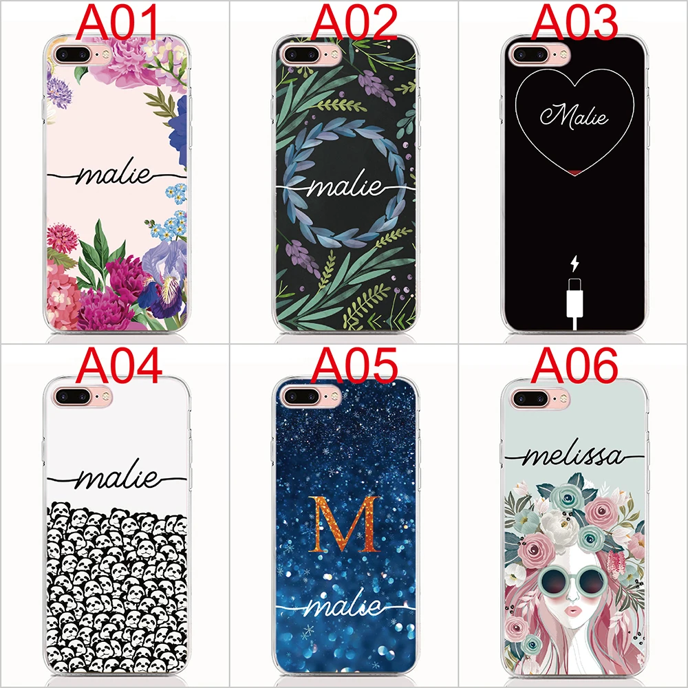 

Phone Case For Blackview A80 A60 A7 BV9600 BV9900 BV6300 BV5500 BV6900 Pro Soft TPU Silicone DIY Photo or Name mobile phone bag