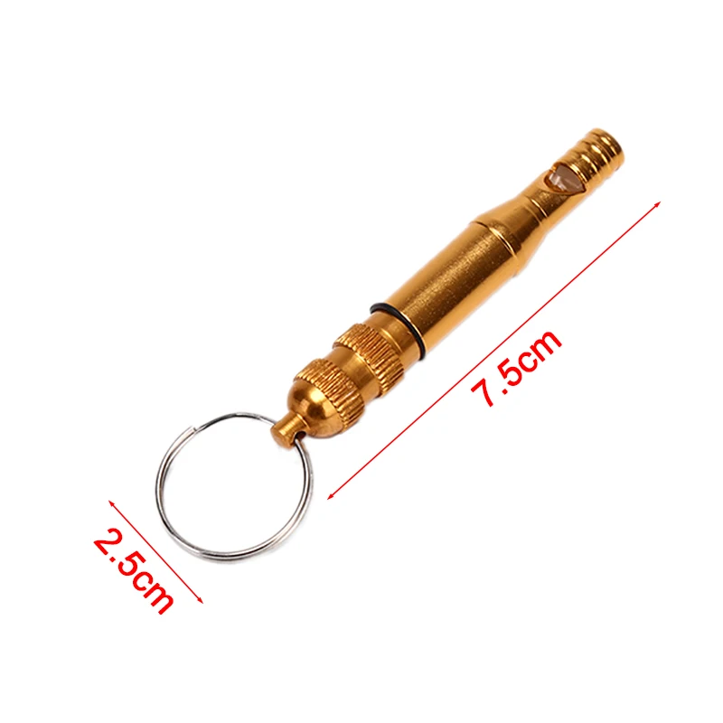 Металлический цвет Черлидинг и сувениры тихий тренировочный свисток послушание