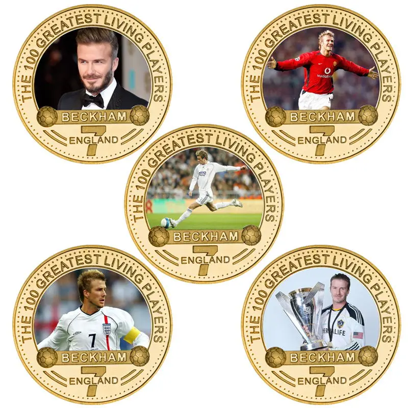 Памятные монеты позолоченные с держателем для коллекционирования изображением