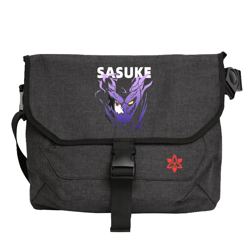 Аниме удзумаки Учиха Саске косплей Оксфорд кросс боди мессенджер Студенческая