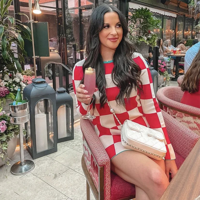 Женское Повседневное трикотажное мини-платье в красную клетку весна 2021 модные