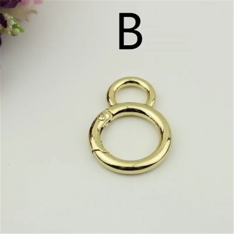 8 шт. металлические Пружинные круглые зажимы для ключей | Дом и сад