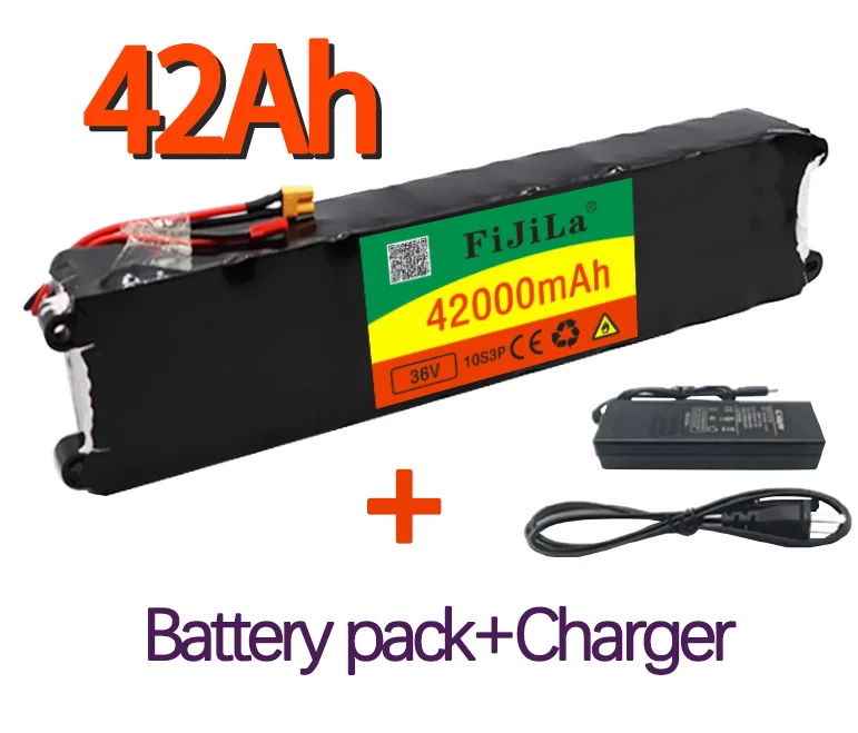 

2021 новый оригинальный аккумулятор 36 в 42 Ач для скутера Xiaomi Mijia 36 В 42000 мАч аккумулятор для электрического скутера BMS + зарядное устройство
