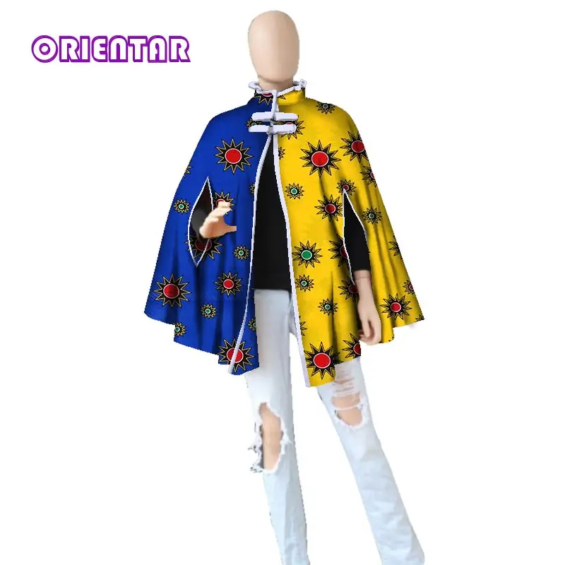 Модная женская шаль с вощеным принтом Bazin Riche Тренч воротником стойкой в