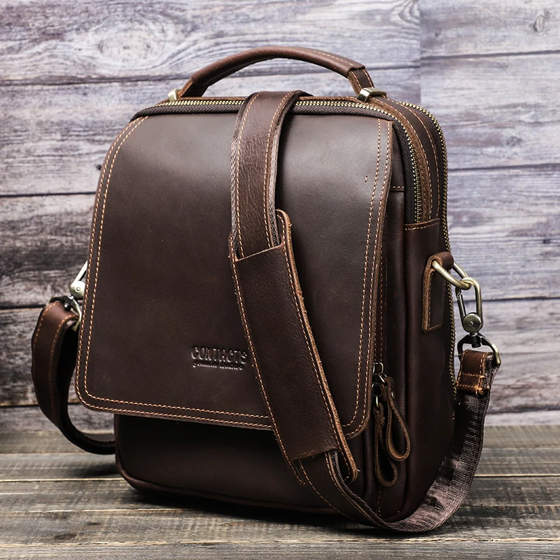 Рисунок 5 - Сумка CONTACT'S мужская из кожи Крейзи Хорс