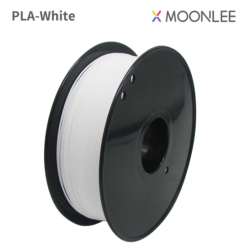 

X MOONLEE PLA Filament 1.75mm For 3D Printer PLA White Filament 3D Plastic Printing Material pla filament for 3d print