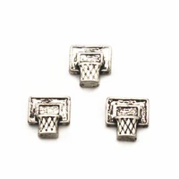 hot selling 10pcslot charms basketball hoop floating charms for floating memory charms lockets diy jewelry
