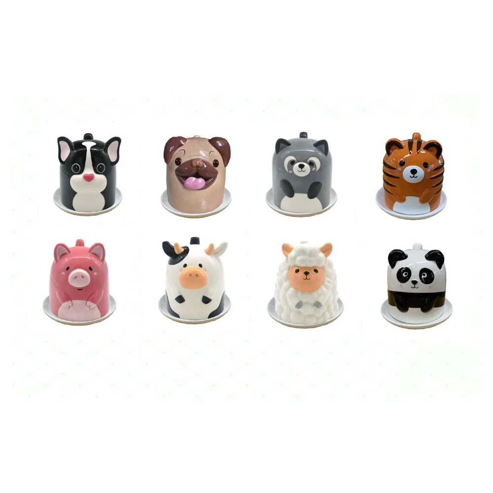 3D креативная перевернутая чашка с животными керамическая кружка забавная панда