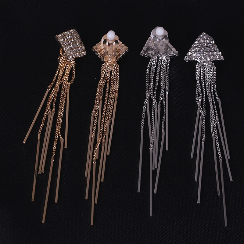 Корея 2019 новая волна французская сетка красные серьги длинные Темперамент