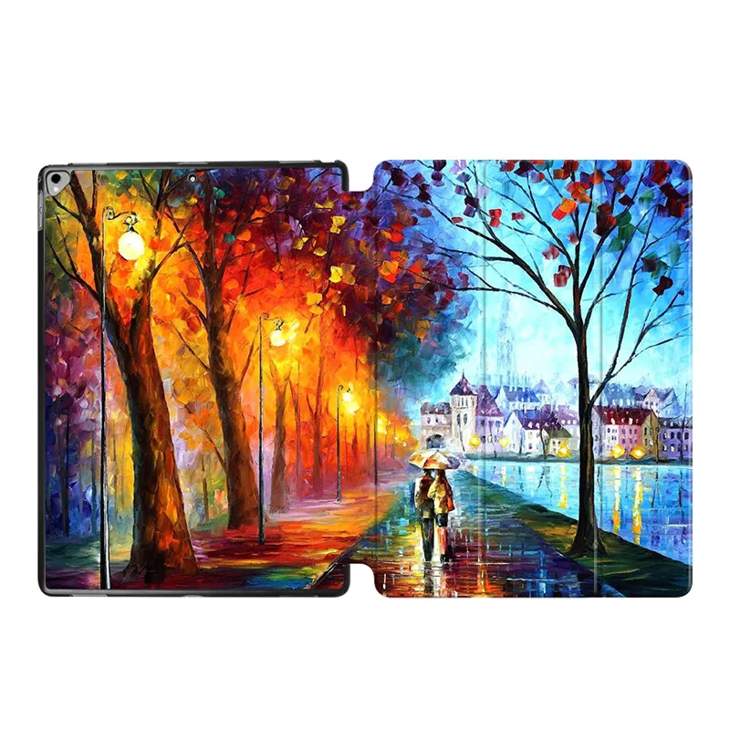 IP06 MTT чехол для планшета для Apple iPad Pro 12,9 дюймов версия тонкий из искусственной кожи флип складной Стенд смарт-чехол Авто Режим сна/пробуждения - Цвет: IP06