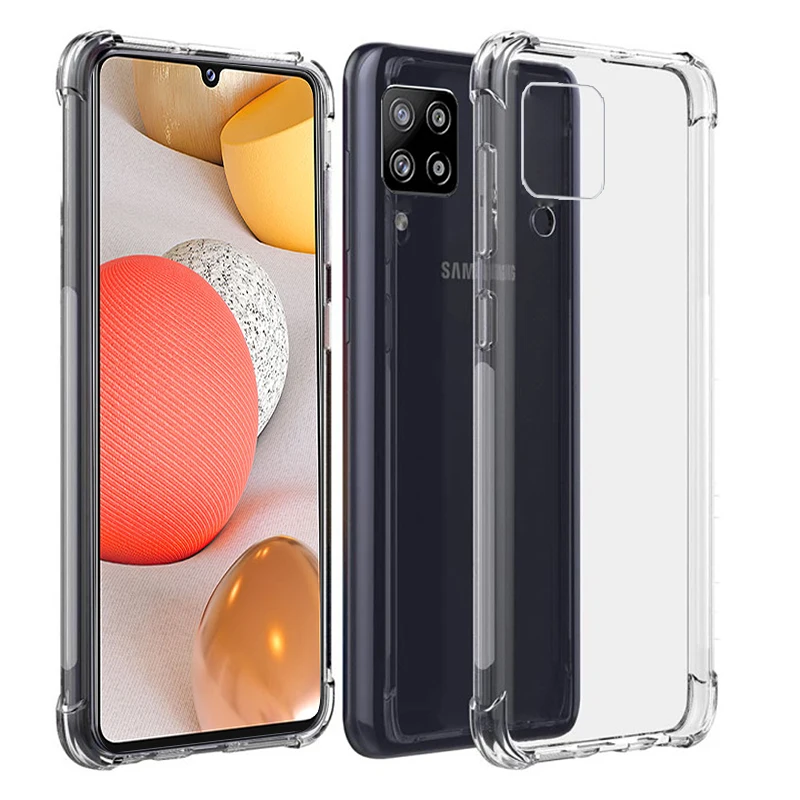 

Transparent TPU Shockproof Airbag Anti knock Phone Protector Case For Sumsung J2 Pro J4 Plus J3 J6 J8 2018 J6 Plus Funda Coque