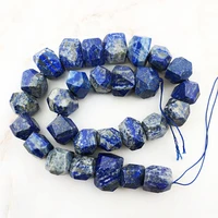 natural lapis lazuli stone fashion top grade section irregular shape blue lazurite nugget beads gem for diy jewelry making