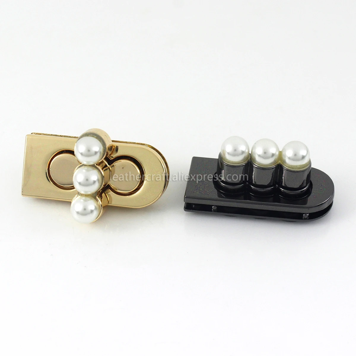 

1pcs Metal Pearl Turn Lock Push Lock Clasp Fashion Bag Laggage Purse Leather Craft Closure DIY Hardware Accessories