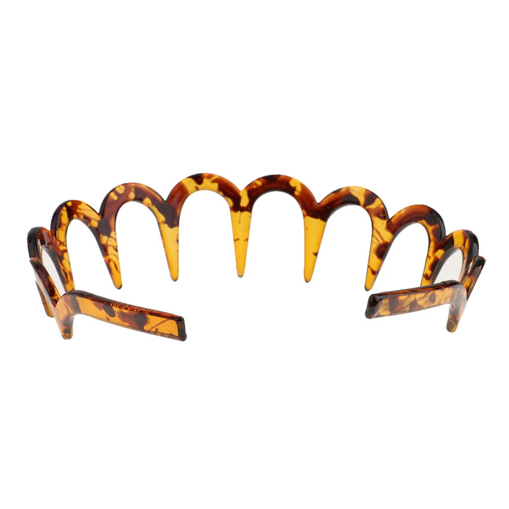 Алиса обруч Новый Zig Мужская лента леди зубчатая повязка для волос| |