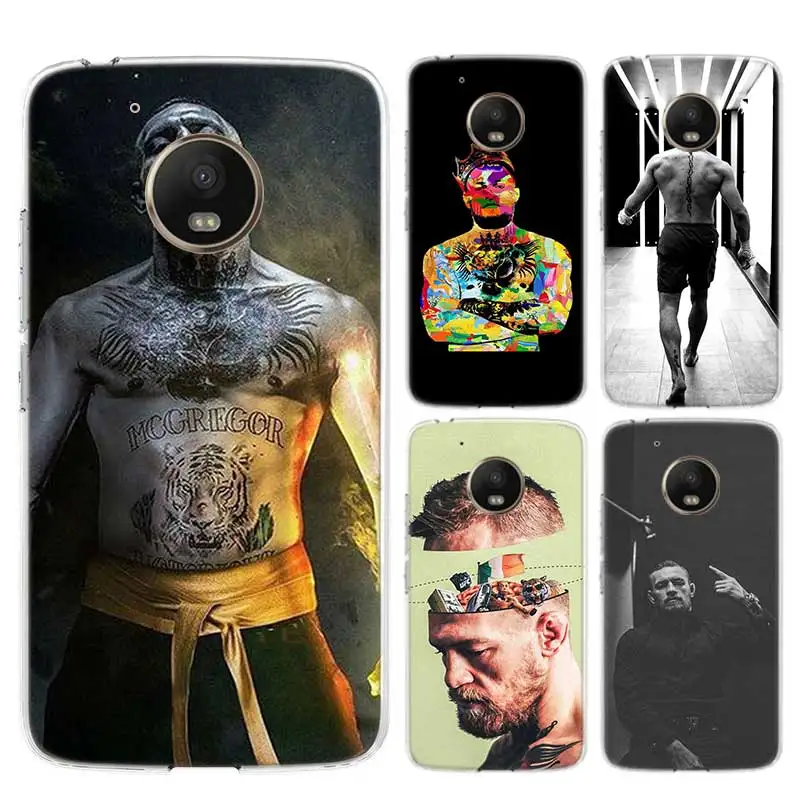 

Conor Mcgregor The King Case For Motorola G7 G9 G8 Power Soft TPU Cover Moto G6 Play G5S G5 E5 E6 Plus Coque Shell